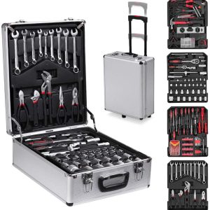 جعبه ابزار 187 عددی چمدانی مدل BISSO ا tool box