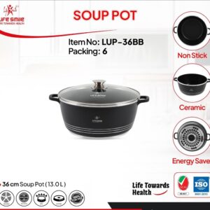 قابلمه سرامیکی لایف اسمایل مدل LIFEP7 36