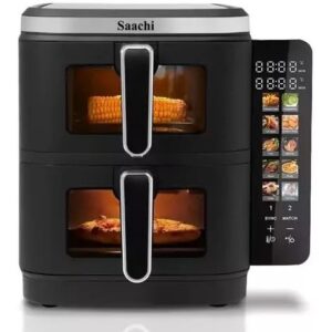 سرخ کن بدون روغن دو طبقه 11 لیتری ساچی saachi مدل NL-AF-4796D