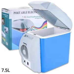 یخچال مسافرتی 12 ولت فندکی سرد و گرم خودرو 7.5 لیتری