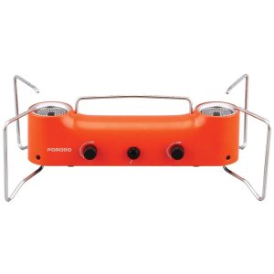 اجاق گاز کمپینگ دو شعله پرودو مدل Porodo Lifestyle Dual Burner Camping Gas Stove