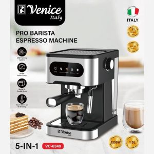اسپرسوساز ونیز مدل VC6349 ظرفیت ۱.۵ لیتر ۲۰ بار