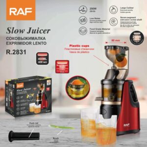 عصاره گیری راف مدل R2831 ظرفیت ۰.۴ لیتر ۲ سرعته