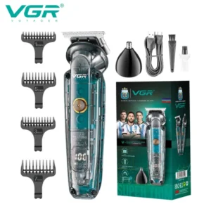 ماشین اصلاح وی جی آر مدل V-949 با تکنولوژی برش مستقیم و ضد آب