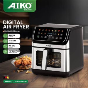 سرخکن آیکو مدل AK626FR ظرفیت ۸ لیتر بدون روغن
